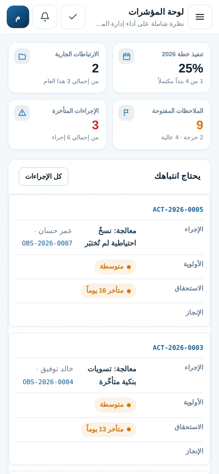 لوحة الموبايل